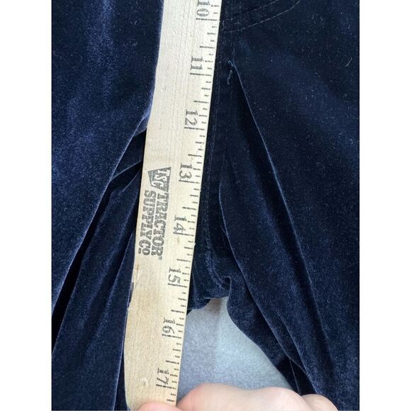 GodBody Denim Technology Womens Navy Blue Baggy Velvet Sweatpants Size XL - Picture 6 of 10